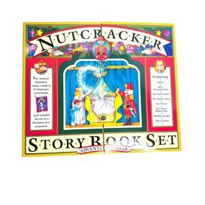 2011 The Nutcracker Story Book Set & Advent Calendar Turned Ornaments